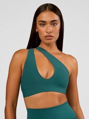 LSKD Bend & FLX Plunge Sports Bra - Transformative Teal